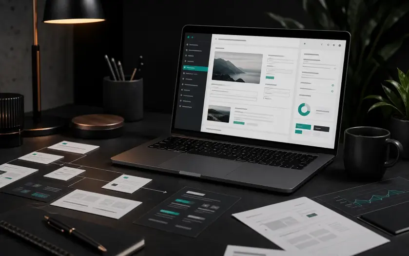 CMS und SEO-Struktur für eine professionelle Website