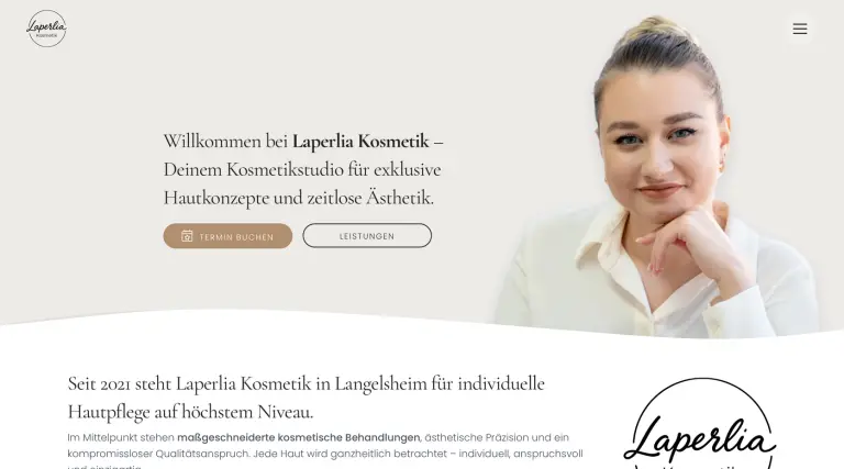 Laperlia Kosmetik Website